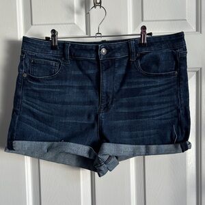 American Eagle Outfitters Dark Blue Jean Shorts